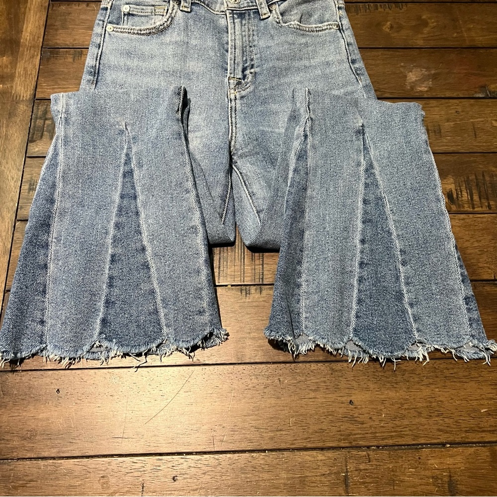 7 for all Mankind Luxe Vintage Crop Flare Jean